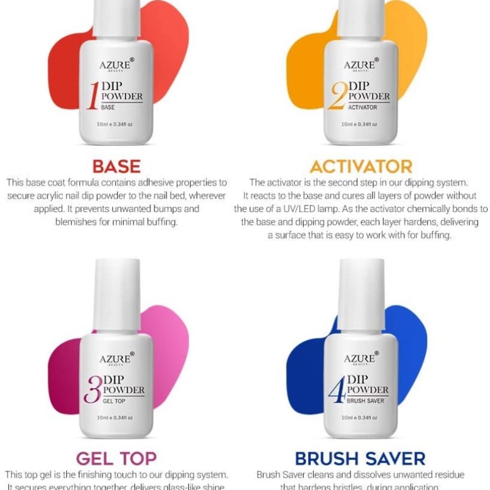 Azure Dip Powder Nail Kit - Picture 6 of 6